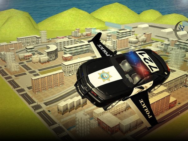 Полицейская машина 3d