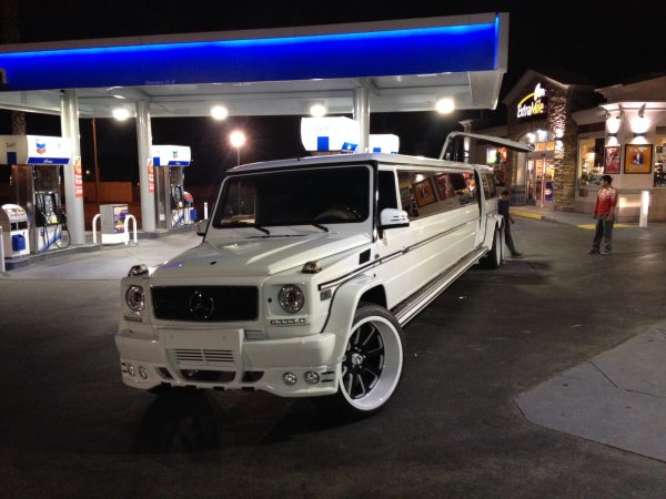 Лимузин Mercedes AMG g55