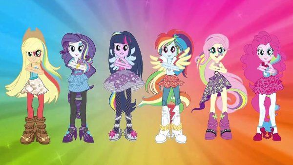 My little Pony девочки из Эквестрии Радужный рок