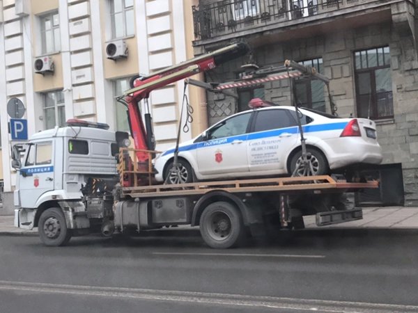 Эвакуатор полицейский эвакуатор