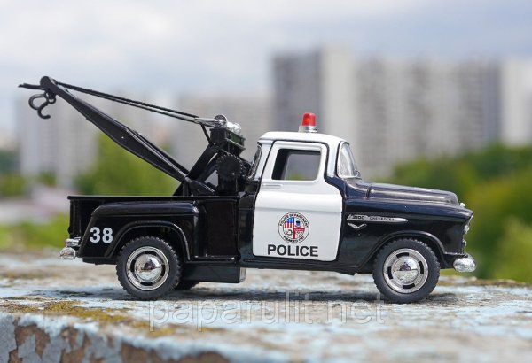 Chevrolet Stepside Pickup 1955 Police