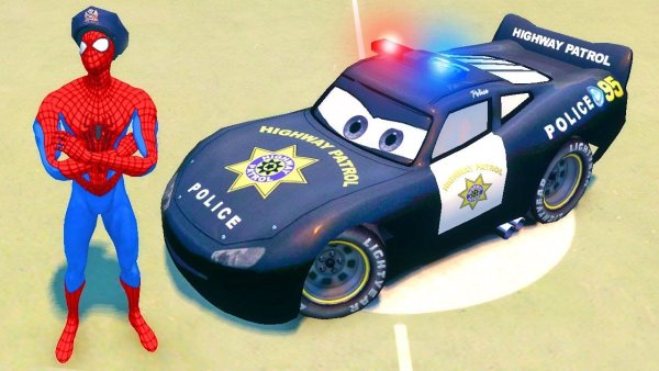 Lightning MCQUEEN Police