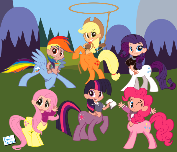 My little Pony люди