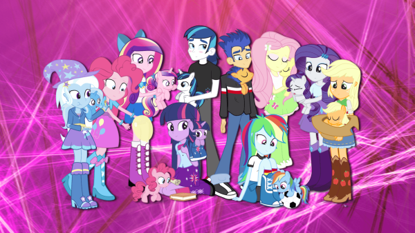 My little Pony девушки Эквестрии