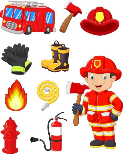 Картинки пожарные для маленьких (50 фото)