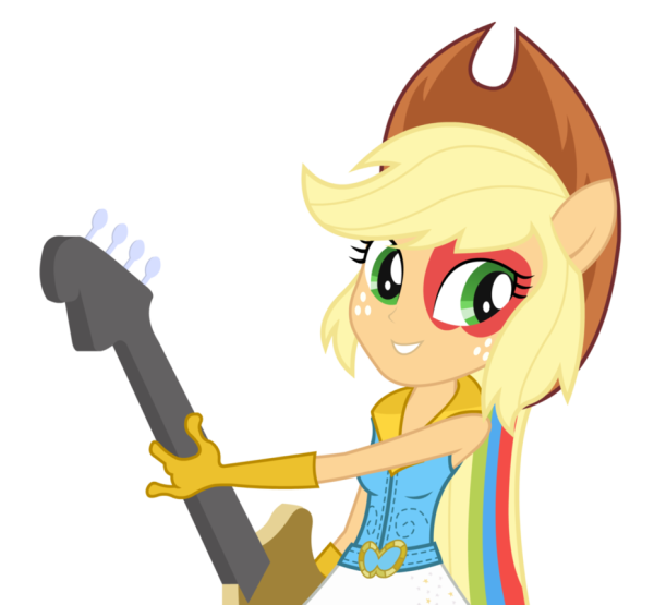 Rainbow Rocks Applejack