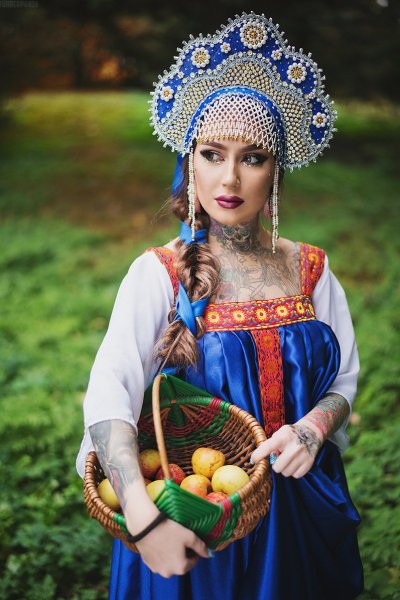 Образ русской красавицы