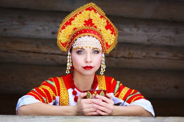 Аргунов женщина в кокошнике