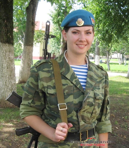 Десантница Светлана Лебедкова