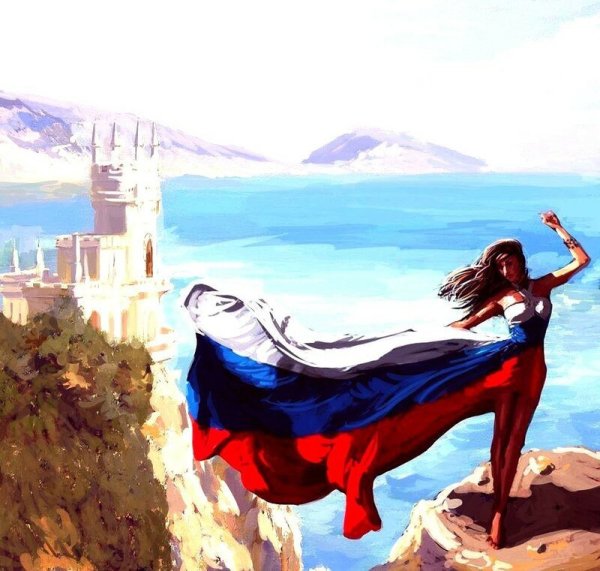 Крымская Весна девушки