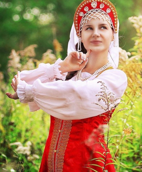 Кокошники русский стиль Маргарита Карева