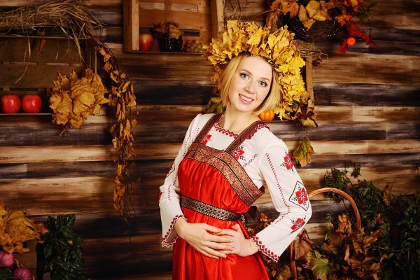 Фотосессия в русском стиле