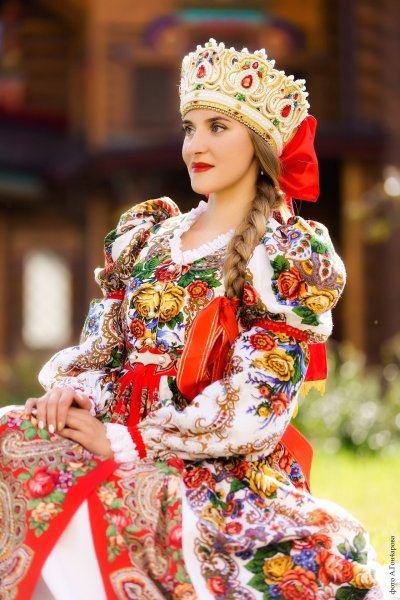 Наряды в русском стиле