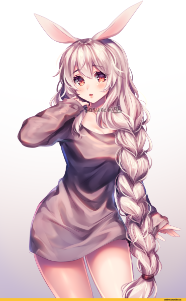 Девушка кролик