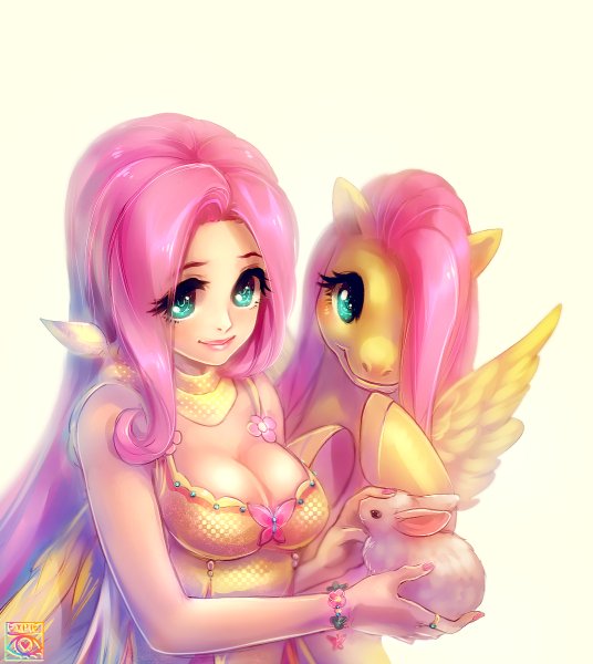 My little Pony Флаттершай человек
