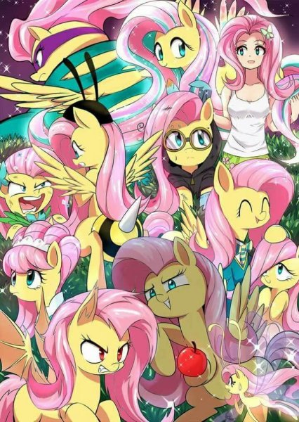 My little Pony Флаттершай