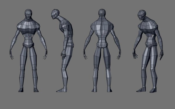 Референс для 3д моделирования Blender
