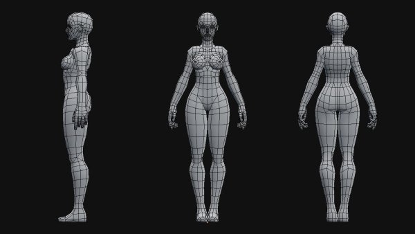 3ds Max моделирование персонажа