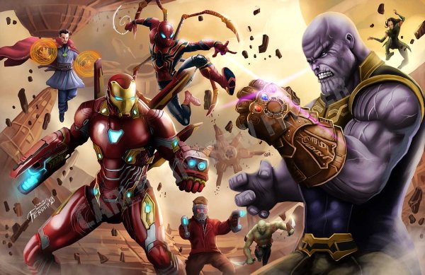 Marvel против ТАНОСА