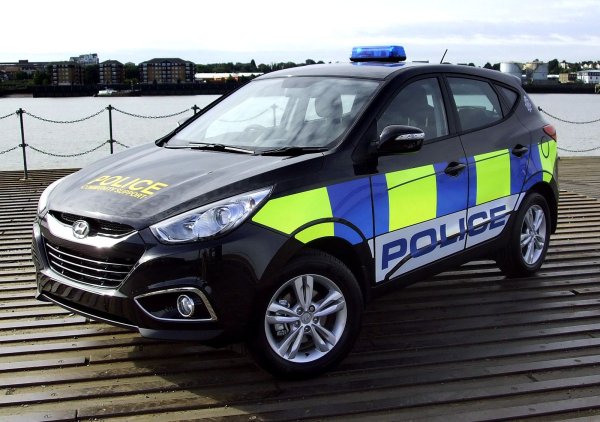 Hyundai ix35 полиция