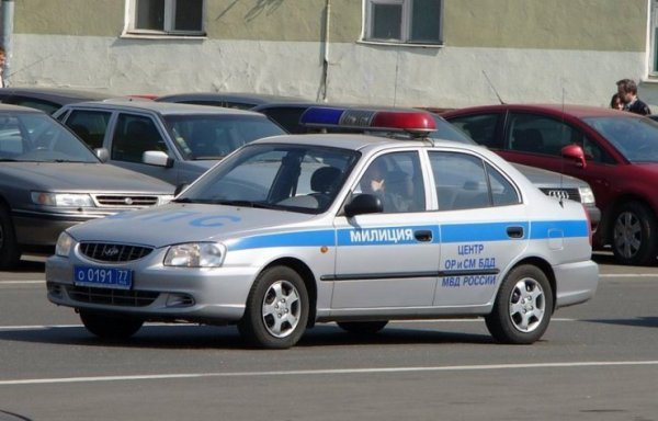 Хёндай акцент 2004 полиция