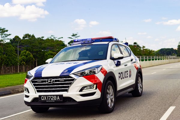 Hyundai Police car uk