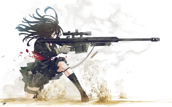 Barrett m82 аниме