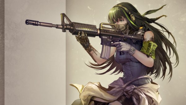 Аниме гёрл Фронтлайн