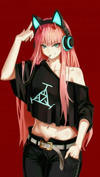 Zero two неон