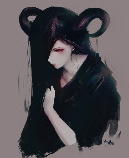 Aoi Ogata аниме демон