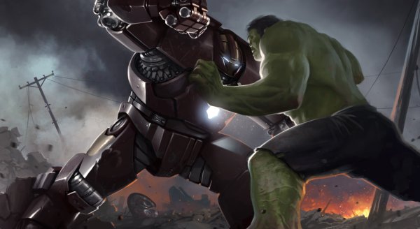 Iron man vs Hulk