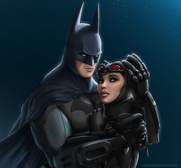 Batman and Catwoman