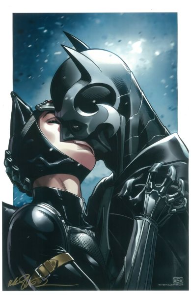 Catwoman and Batman комикс