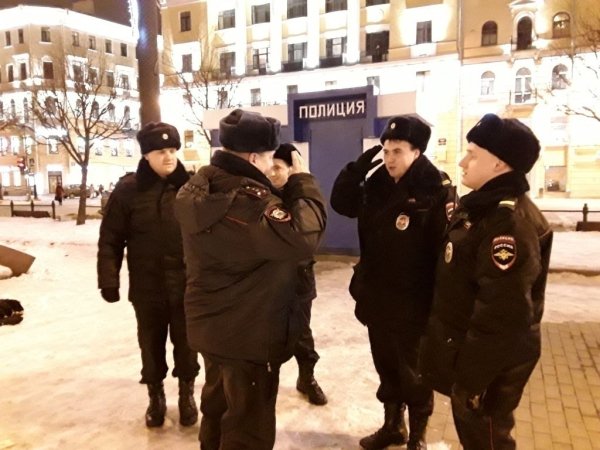 Полиция новый год