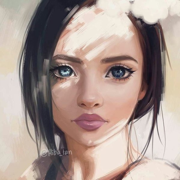 Нарисовать девушку