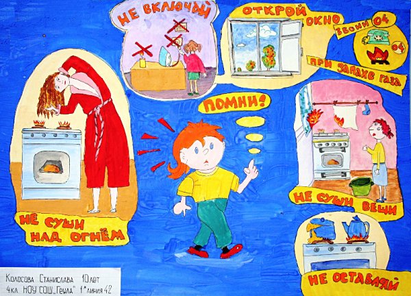 Рисунок пожарная безопасность