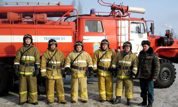 Профессия пожарный