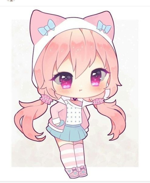 Кавайная девушка