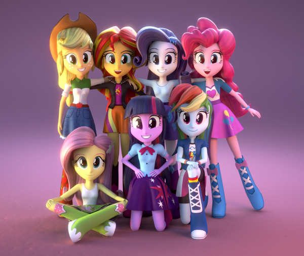 My little Pony Эквестрия герлз