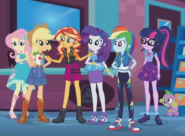 My little Pony девочки из Эквестрии