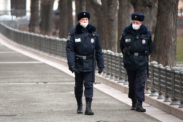 Патруль полиции в Москве