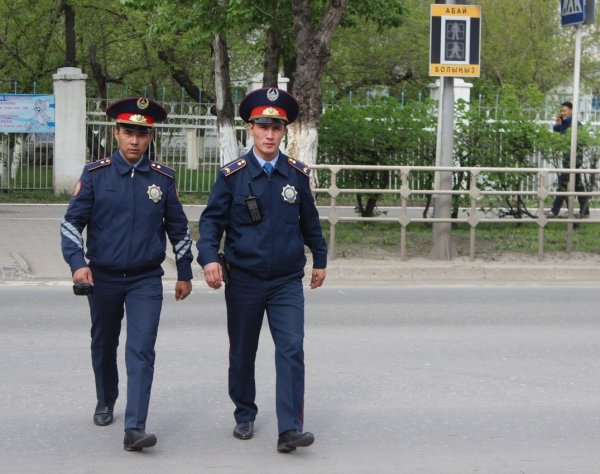 Пеший патруль полиции