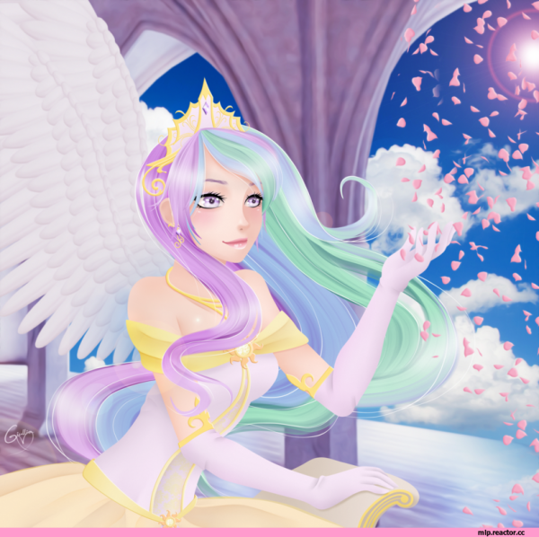 My little Pony Селестия человек
