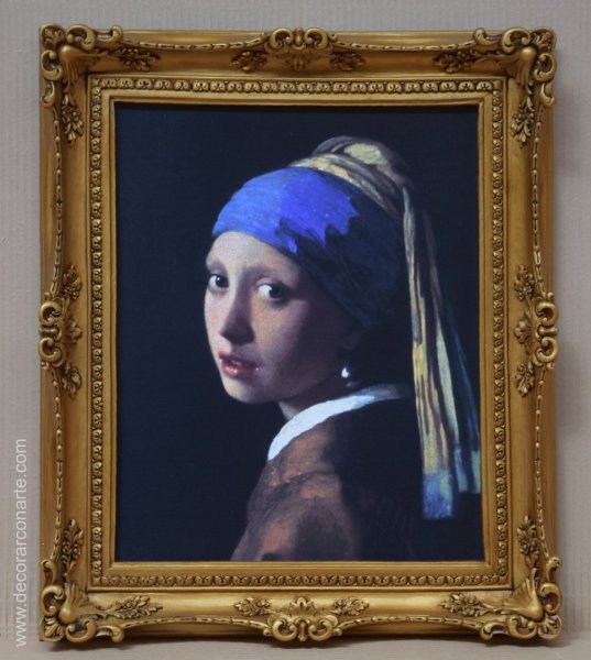 Ян Вермеер Дельфтский девушка с жемчужной сережкой». 1665.