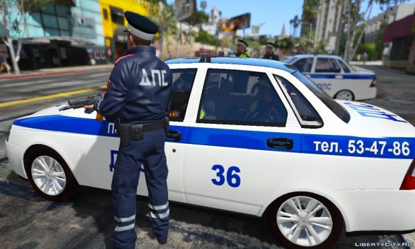 ГТА 5 полиция ДПС