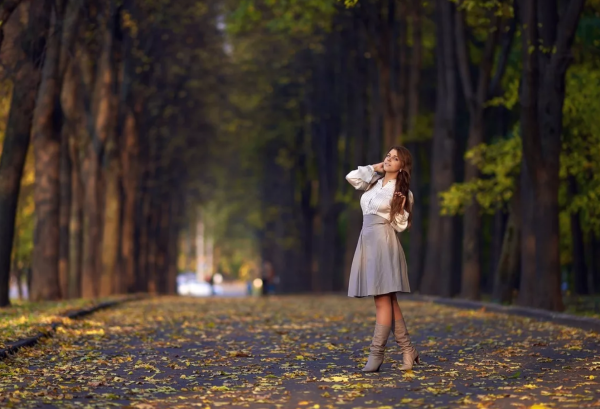 Фотосессия на улице в парке