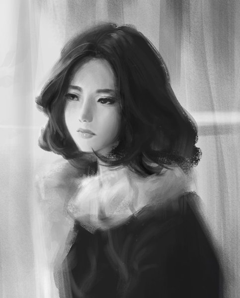 Портрет кореянки