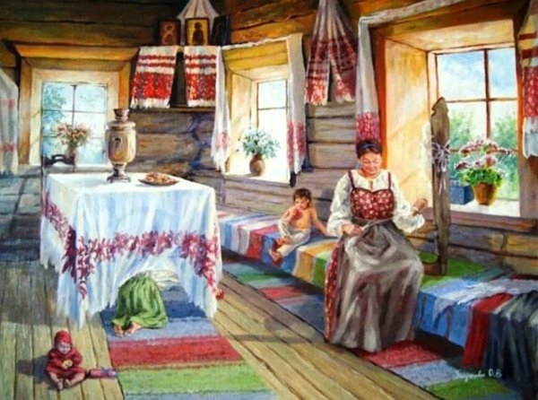 Э. Панов "русская изба"