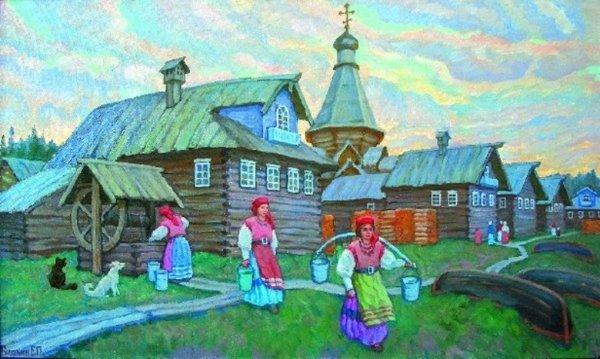 Древняя Русь деревня