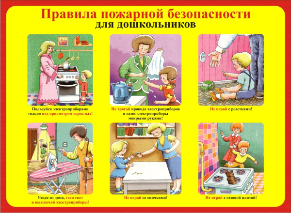 Пожарная безопасность для детей